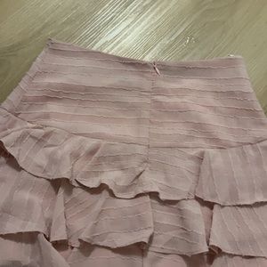 Pink shein skirt